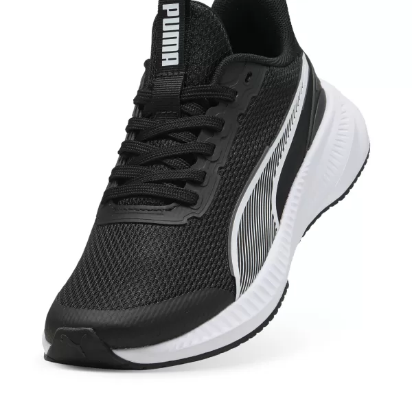  Dětské boty PUMA FLYER LITE 3 JR 401526_01 PUMA BLACK/PUMA WHITE 