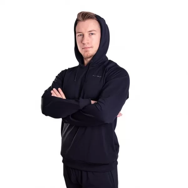  Pánská mikina PROGRESS SYMBOL HOODY ČERNÁ 