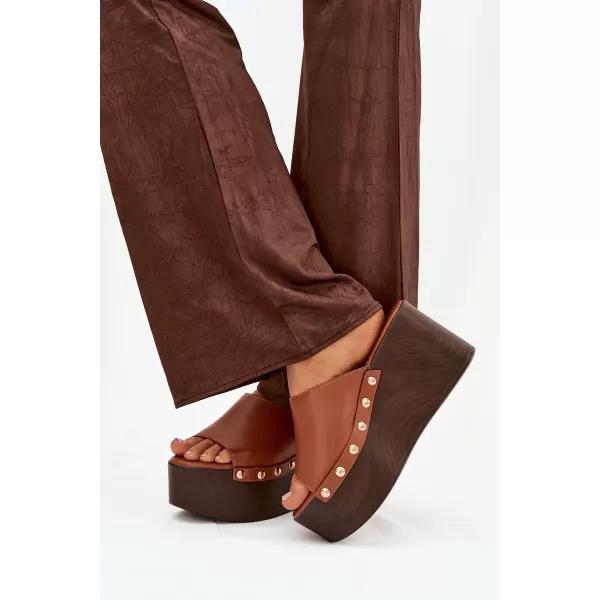  Dámské nazouváky BOTO MARELINE 41236 CAMEL 