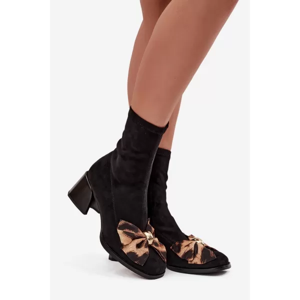  Dámské boty D&A JC52-827 BLACK 