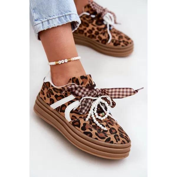  Dámské tenisky BOTO VINNESS 36212 LEOPARD 