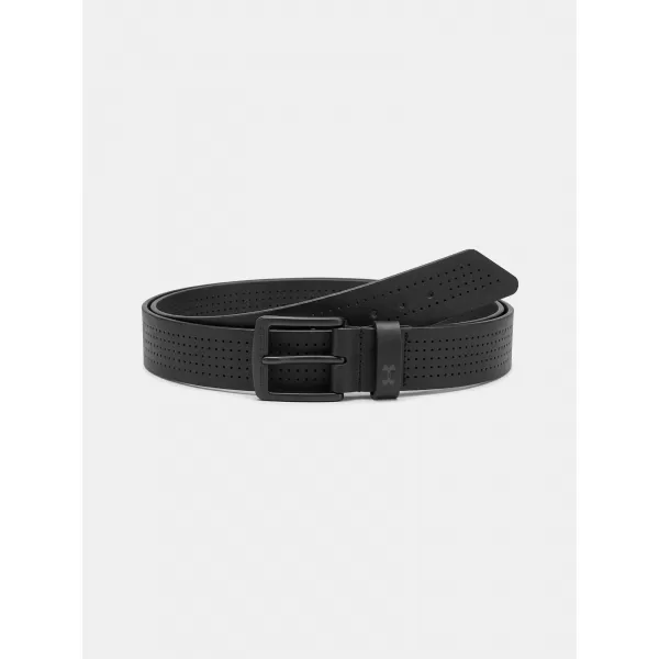  Pánský pásek UNDER ARMOUR M DRIVE PU BELT 1389942-001 ČERNÁ 