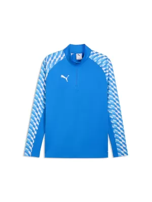Pánská mikina PUMA TEAMLIGA26 TRG 1/4 ZIP TOP 659724_02 ELECTRO ROYAL/PUMA WHITE