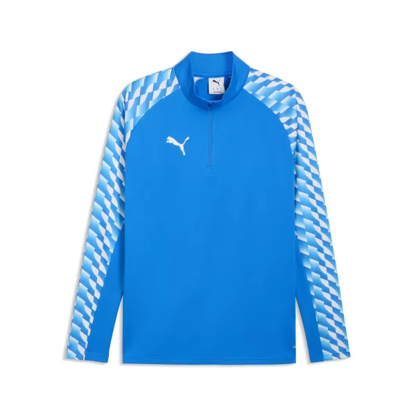  Pánská mikina PUMA TEAMLIGA26 TRG 1/4 ZIP TOP 659724_02 ELECTRO ROYAL/PUMA WHITE 