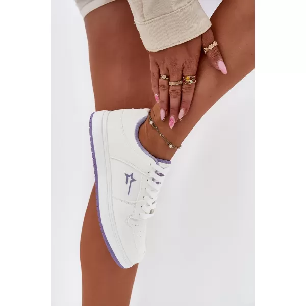  Dámské tenisky BIG STAR RR274A245 WHITE/PURPLE 