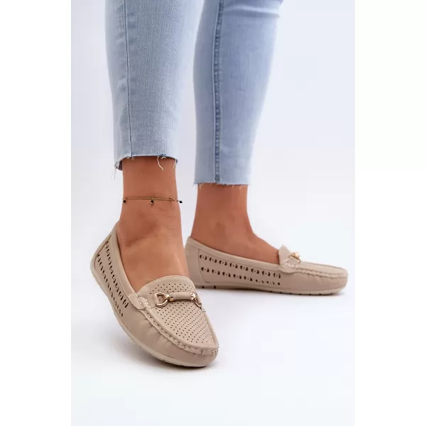  Dámské mokasíny BOTO RASIRNA 31619 BEIGE 