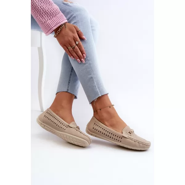 Dámské mokasíny BOTO RASIRNA 31619 BEIGE 