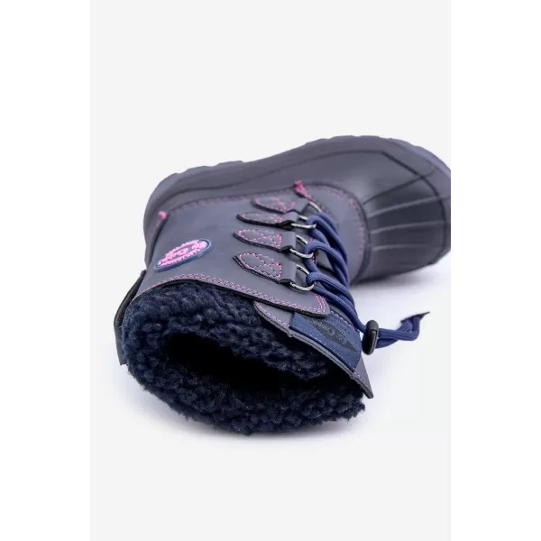  Dětské sněhule LEE COOPER LCJ-24-44-2843K NAVY 
