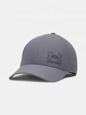 Pánská kšiltovka UNDER ARMOUR M AV LOW STR 1383438-027 ŠEDÁ