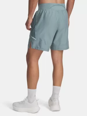 Pánské kraťasy UNDER ARMOUR UA LAUNCH PRO 2N1 7'' SHORTS 1376831-323 ZELENÁ