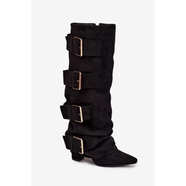  Dámské kozačky BOTO ISAVELLE 39162 BLACK 