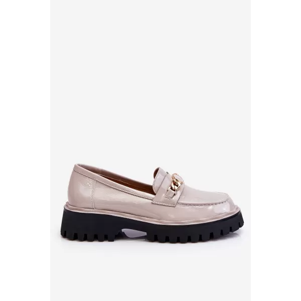  Dámské mokasíny S.BARSKI Ronin LIGHT GREY 