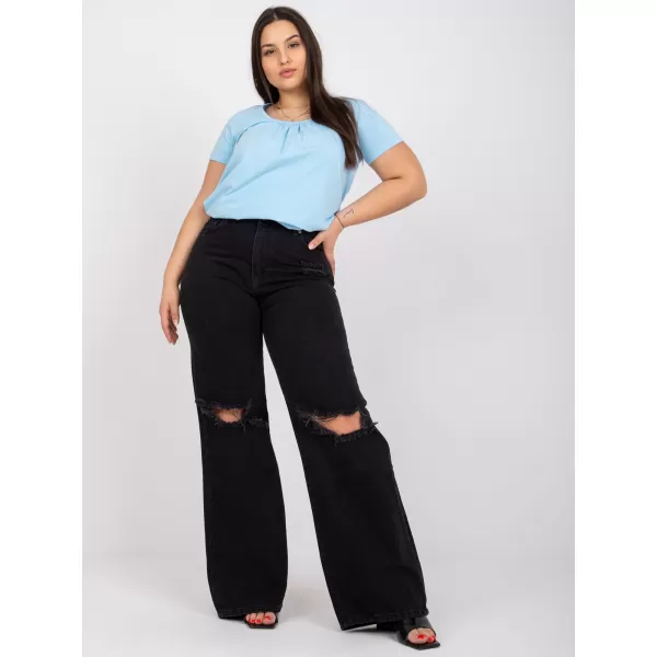  Dámské triko BASIC FEEL GOOD RV-TS-6320.85P LIGHT BLUE 