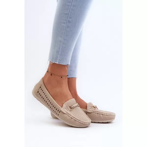  Dámské mokasíny BOTO RASIRNA 31619 BEIGE 