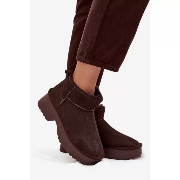  Dámské sněhule BOTO MILORA 40097 BROWN 
