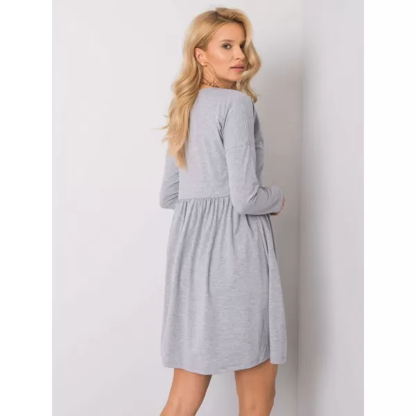  Dámské šaty RUE PARIS RV-SK-6008.19X GRAY 