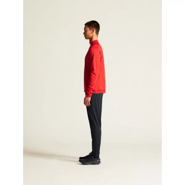  Pánská tréninková bunda s 1/4 zipem CRAFT TW Evolve 2.0 Half Zip M JASNĚ ČERVENÁ 