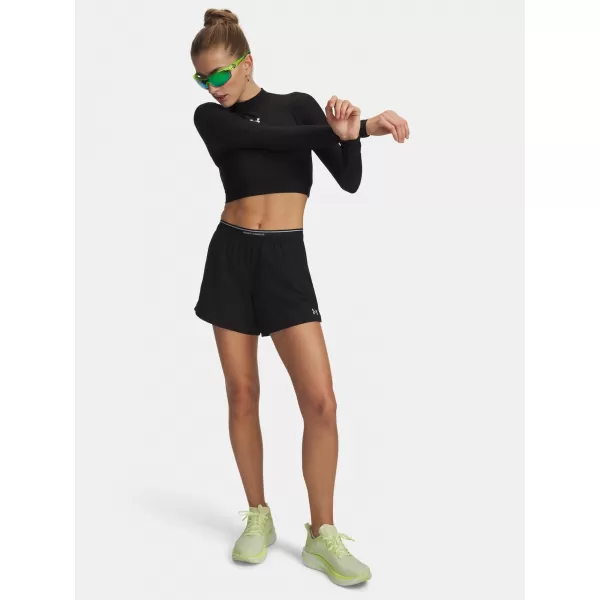  Dámské kraťasy UNDER ARMOUR UA VANISH WOVEN 5IN SHORTS 6009966-008 ČERNÁ 
