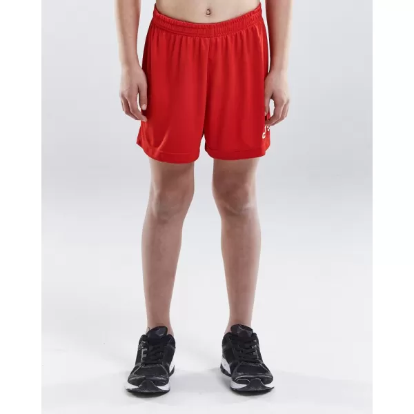  Dětské sportovní kraťasy CRAFT TW Squad Go Short Solid Jr JASNĚ ČERVENÁ 