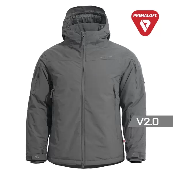  Kabát PENTAGON LCP V2.0 PRIMALOFT® PARKA K01007-2.0 CINDER GREY 
