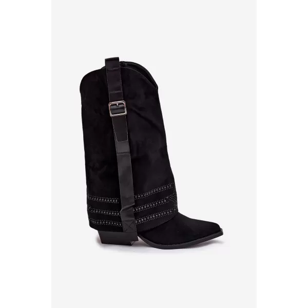  Dámské kozačky BOTO CAMILORA 40916 BLACK 