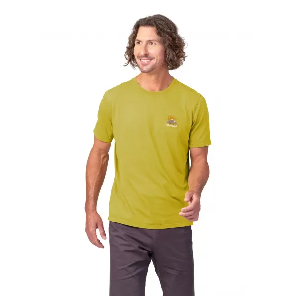  Pánské triko HANNAH BASTER WARM OLIVE 