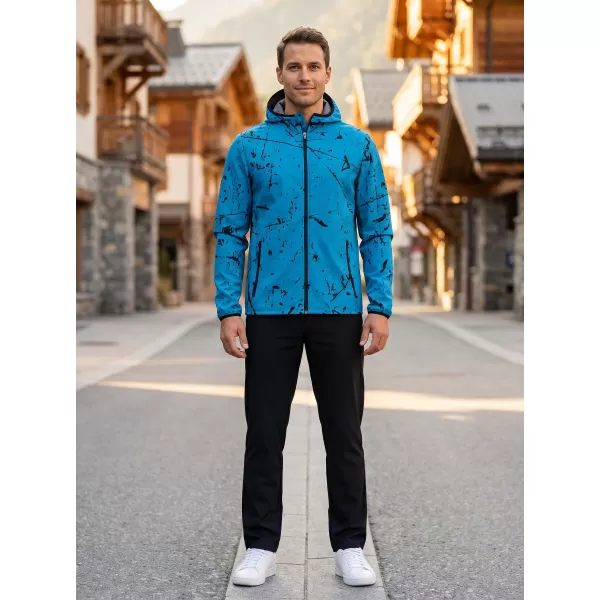  Pánská softshellová bunda premium ALTISPORT VOJ/ALM034JACK01 EMERALD 