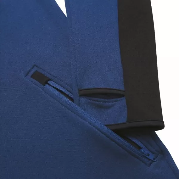  Pánská mikina PROGRESS TERRITORY HOODY ČERNÁ ZELENÁ 
