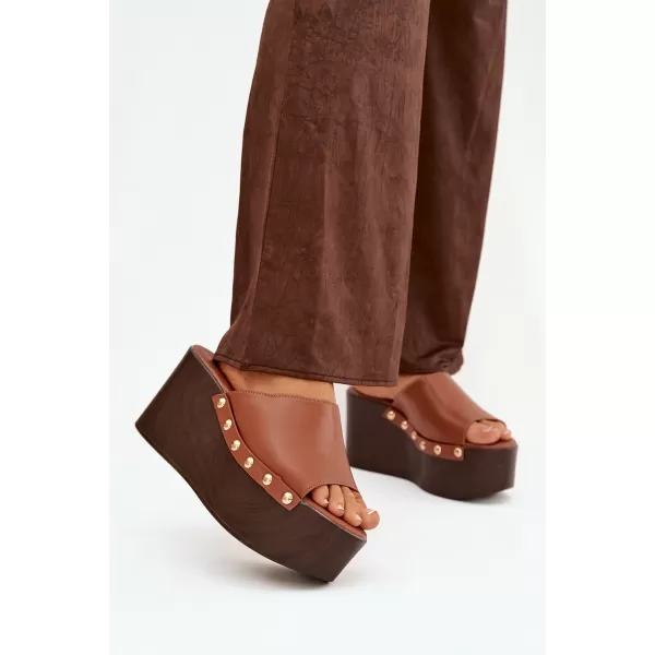  Dámské nazouváky BOTO MARELINE 41236 CAMEL 