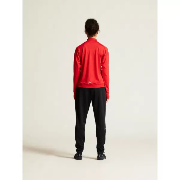  Dámská tréninková bunda CRAFT TW Evolve 2.0 Full Zip Jacket W JASNĚ ČERVENÁ 