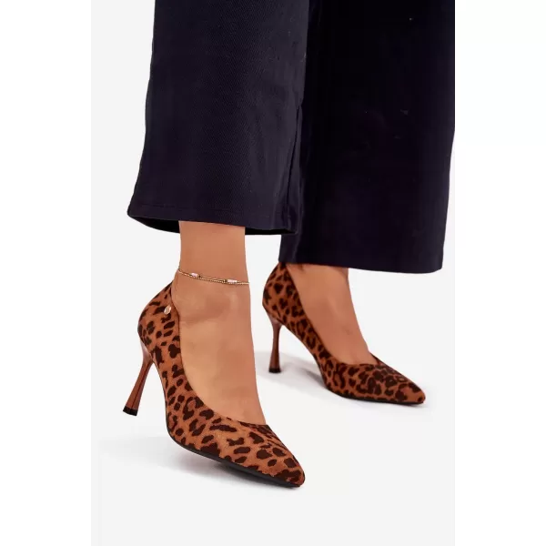  Dámské lodičky VINCEZA 62264 LEOPARD 