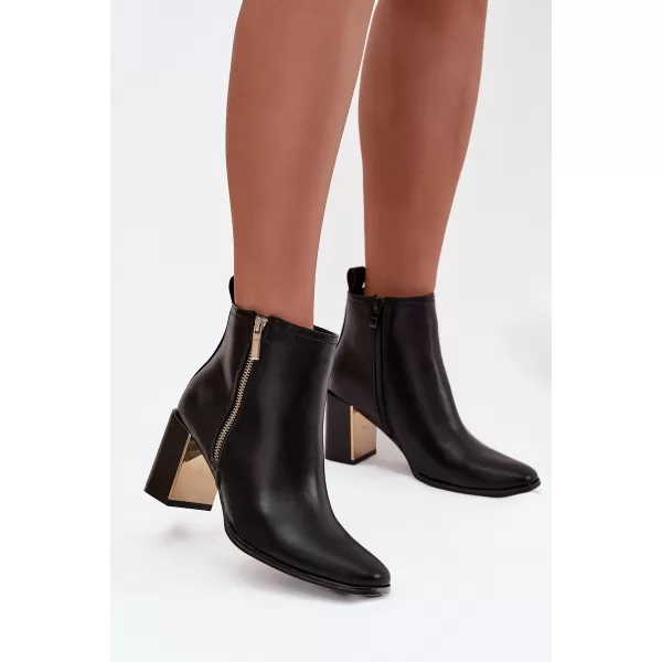 Dámské boty na podpatku BOTO CAMILYN 40569 BLACK 