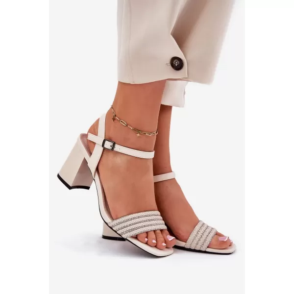  Dámské sandály VINCEZA 62228 BEIGE 