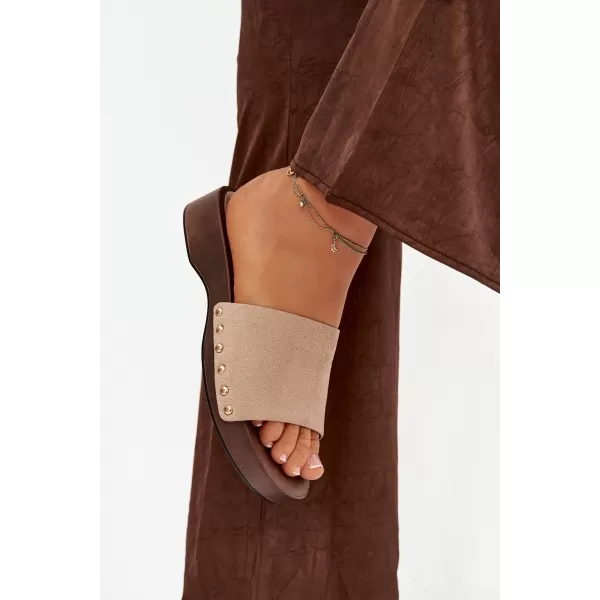  Dámské pantofle BOTO FERINNA 41222 KHAKI 