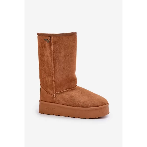  Dámské boty BIG STAR OO274893 BROWN/BEIGE 