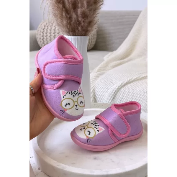  Dětské pantofle BOTO KATLINE 40793 PURPLE 