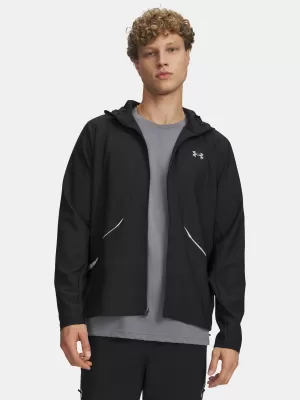 Pánská bunda UNDER ARMOUR UA UNSTOPPABLE WOVEN JACKET ČERNÁ