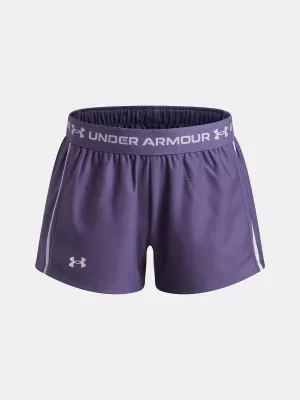 Dívčí kraťasy UNDER ARMOUR G TECH PLAY UP SHORT 1390075-520 FIALOVÁ