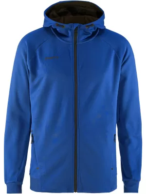 Pánská bunda s kapucí CRAFT Corp. ADV Unify Hoodie Jacket M KLUBOVÁ KOBALTOVÁ