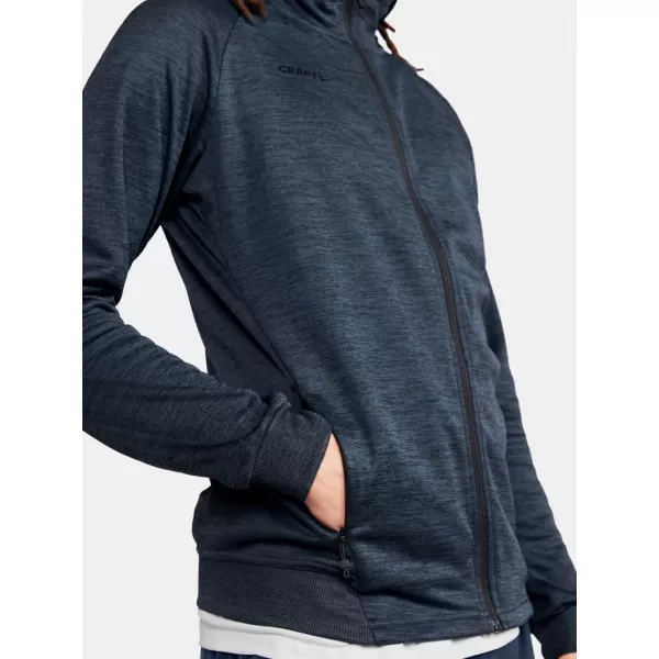  Pánská bunda s kapucí CRAFT Corp. ADV Unify Hoodie Jacket M OHNIVÝ MELÍR 