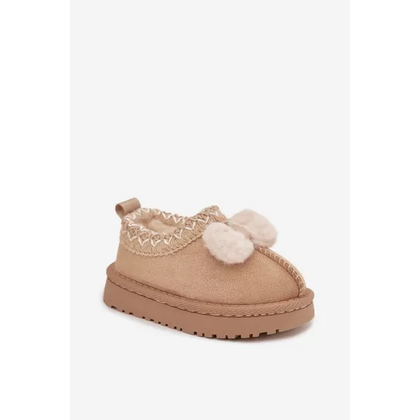  Dětské sněhule BOTO DAVEN 40657 BEIGE 