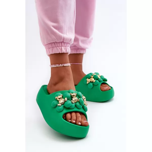  Dámské pantofle BOTO BREMAVIA 32668 GREEN 