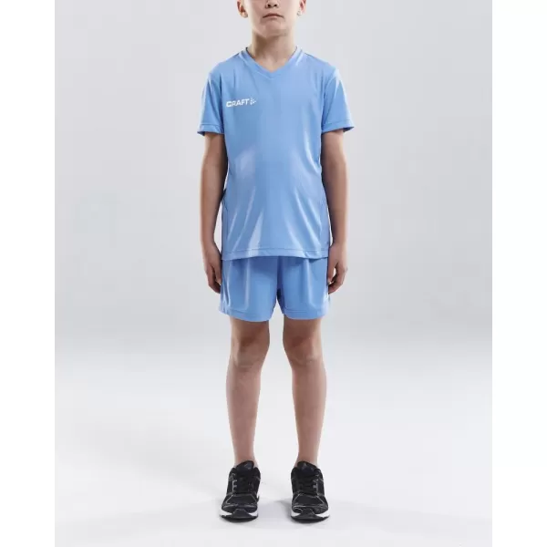  Dětské sportovní tričko s výstřihem do V CRAFT TW Squad Go Jersey Solid Jr MFF MODRÁ 