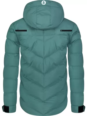 Pánská zimní bunda NORDBLANC CRAG NBWJM8056 ZELENÁ