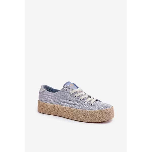  Dámské tenisky LEE COOPER LCW-25-02-3284 LIGHT BLUE 
