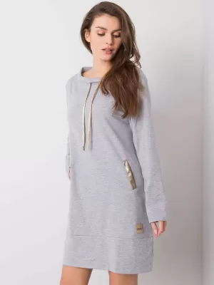 Dámské šaty RELEVANCE RV-SK-6067.15X GRAY