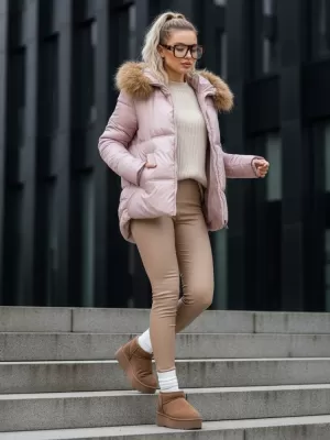 Dámská bunda DSTREET RŮŽOVÁ