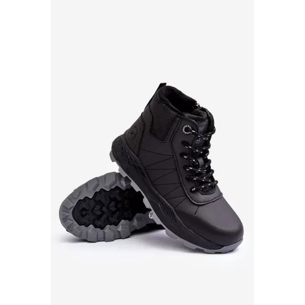  Dětské zimní boty BIG STAR MM374203 BLACK 