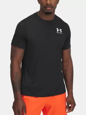 Pánské triko UNDER ARMOUR HEATGEAR FITTED SS 6000939-001 ČERNÁ