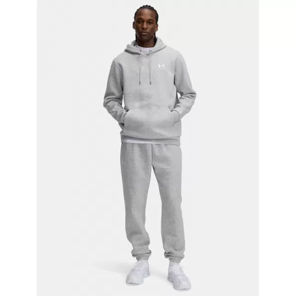  Pánské tepláky UNDER ARMOUR UA ICON FLEECE JOGGER 1373882-013 ŠEDÁ 